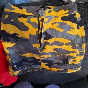 Camouflage skirt